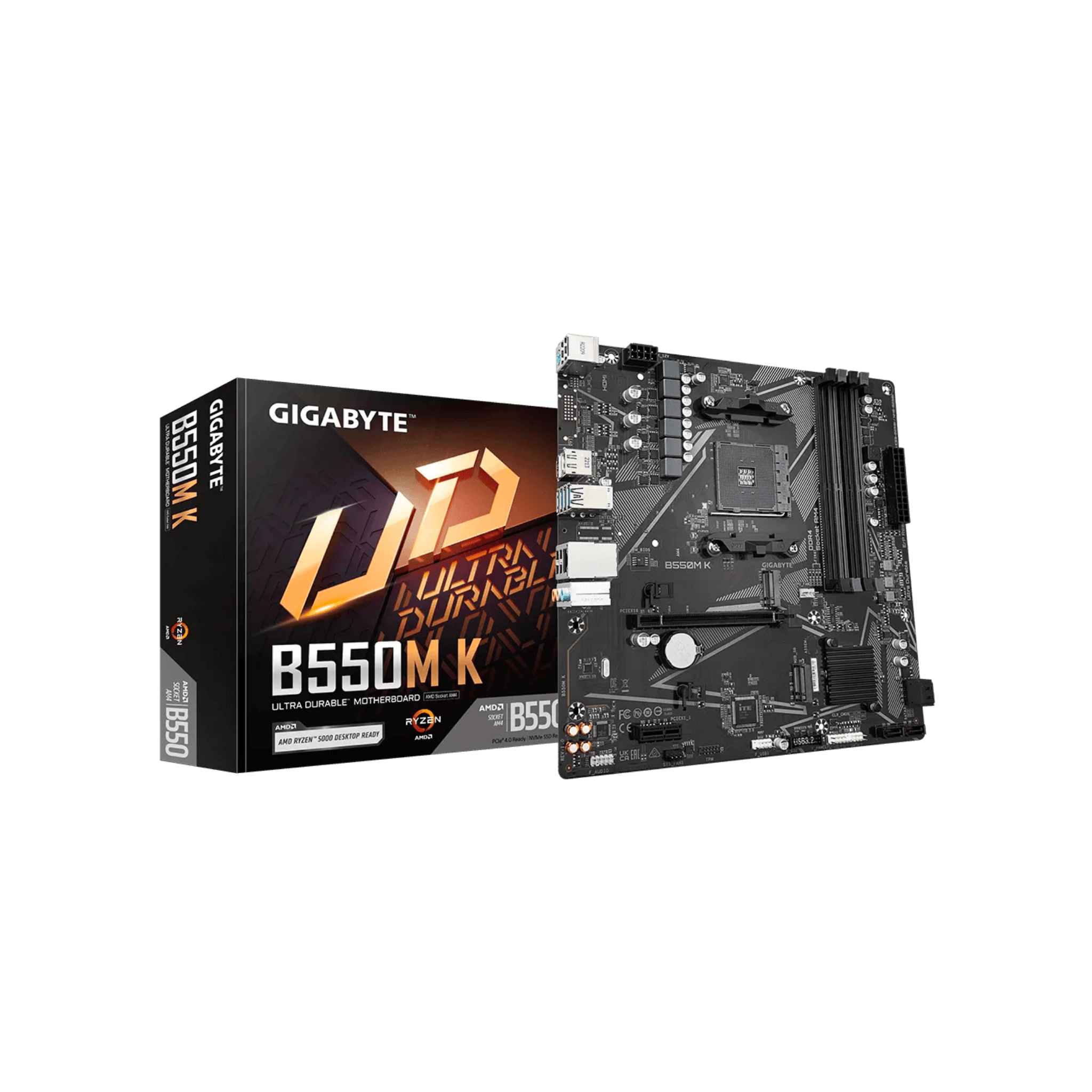 Gigabyte B550M K AM4 mATX Motherboard Gigabyte B550M K AM4 mATX Motherboard